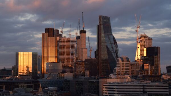 City of London skyline at sunset - Sputnik International