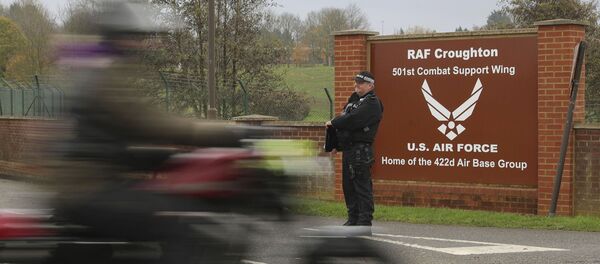 A motorbike convoy follows Harry Dunn's last ride as a tribute to the teenager who died when his motorbike was involved in a head-on collision in August 2019, near to RAF Croughton airforce base, in Brackley, England A motorbike convoy follows Harry Dunn's last ride as a tribute to the teenager who died when his motorbike was involved in a head-on collision in August 2019, near to RAF Croughton airforce base, in Brackley, England - Sputnik International