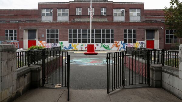 General view of Public School 111 in the Queens borough of New York City, New York, U.S., July 8, 2020 - Sputnik International