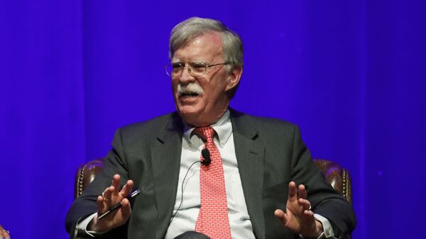  In this Feb. 19, 2020, file photo, former national security adviser John Bolton takes part in a discussion on global leadership at Vanderbilt University in Nashville, Tenn. An attorney for Bolton said Wednesday, June 10, that President Donald Trump is trying to put on ice publication of the former top administration official’s forthcoming memoir after White House lawyers again this week raised concerns that the book contains classified material that presents a national security threat. - Sputnik International