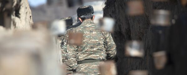 Armenia-Azerbaijan border - Sputnik International