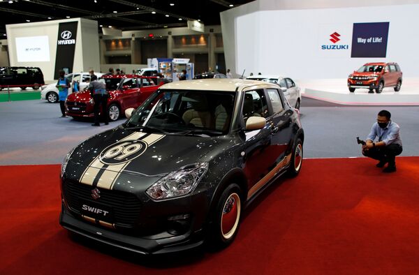 Suzuki Swift is seen during the media day of the 41st Bangkok International Motor Show after the Thai government eased measures to prevent the spread of the coronavirus disease (COVID-19) in Bangkok, Thailand July 14, 2020. - Sputnik International