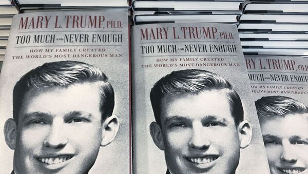 The book Too Much and Never Enough by Mary Trump is pictured in a bookstore in the Manhattan borough of New York City, New York, U.S., July 14, 2020.  - Sputnik International