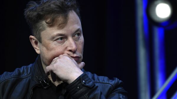 Tesla and SpaceX Chief Executive Officer Elon Musk listens to a question as he speaks at the SATELLITE Conference and Exhibition in Washington, Monday, March 9, 2020 - Sputnik International