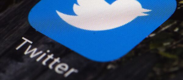 This April 26, 2017, file photo shows the Twitter app icon on a mobile phone in Philadelphia.  A conservative social media user whose memes have been repeatedly reposted by President Donald Trump has been kicked off Twitter for repeated copyright violations. Logan Cook, who posts under the name Carpe Donktum, was permanently suspended Tuesday, June 23, 2020 - Sputnik International