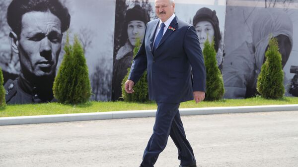 Belarusian President Alexander Lukashenko at a ceremony dedicated to the opening of the Rzhev Memorial to the Soviet Soldier, June 30, 2020. - Sputnik International