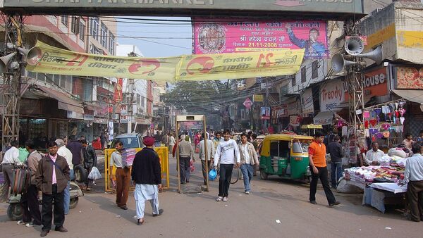 Karol Bagh Market in New Delhi - Sputnik International