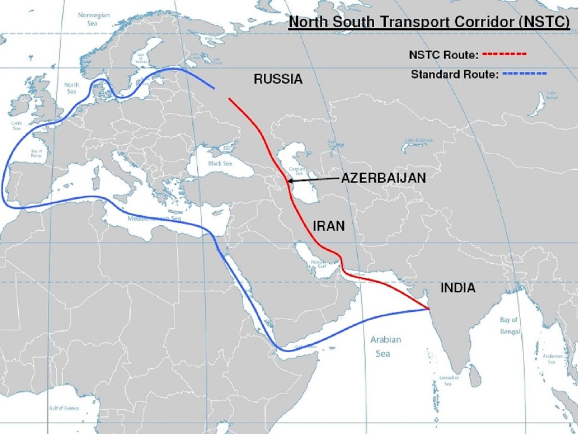 North South Transport Corridor (NSTC) - Sputnik International, 1920, 29.09.2021