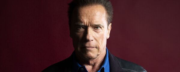 This 26 October 2019 photo shows actor Arnold Schwarzenegger posing for a portrait to promote the film, Terminator: Dark Fate at the Four Seasons Hotel Los Angeles at Beverly Hills in Los Angeles This 26 October 2019 photo shows actor Arnold Schwarzenegger posing for a portrait to promote the film, Terminator: Dark Fate at the Four Seasons Hotel Los Angeles at Beverly Hills in Los Angeles - Sputnik International