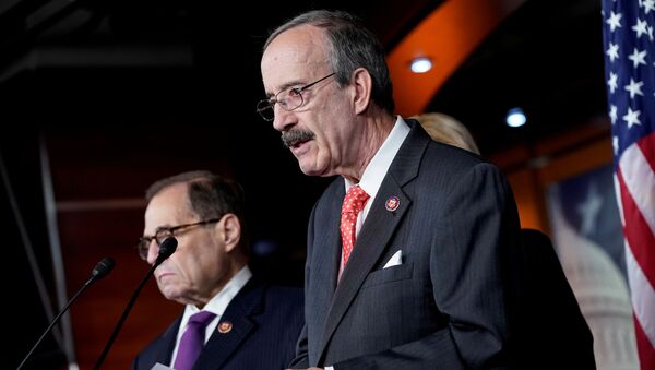 Chairman of the House Foreign Affairs Eliot Engel (D-NY) speaks during a media briefing after a House vote approving rules for an impeachment inquiry into U.S. President Trump on Capitol Hill in Washington, U.S., October 31, 2019. - Sputnik International