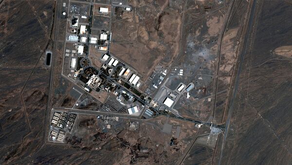 A handout satellite image shows a general view of the Natanz nuclear facility after a fire, in Natanz, Iran July 8, 2020 - Sputnik International