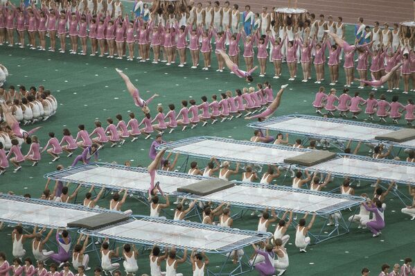 The opening ceremony of the 1980 Moscow Summer Olympic Games, July 19, 1980 - Sputnik International