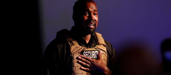 Rapper Kanye West gets emotional as he holds his first rally in support of his presidential bid in North Charleston, South Carolina, U.S. July 19, 2020 Rapper Kanye West gets emotional as he holds his first rally in support of his presidential bid in North Charleston, South Carolina, U.S. July 19, 2020 - Sputnik International