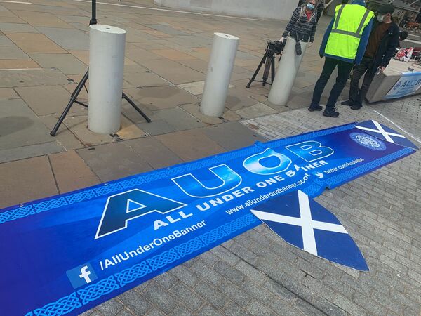 Scottish Independence Movement Holds Rally in Front of Parliament in Edinburgh - Photos Scottish Independence Movement Holds Rally in Front of Parliament in Edinburgh - Photos - Sputnik International