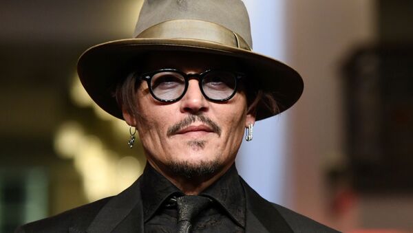 Actor Johnny Depp arrives for the screening of the movie Minamata during the 70th Berlinale International Film Festival in Berlin, Germany, February 21, 2020 - Sputnik International