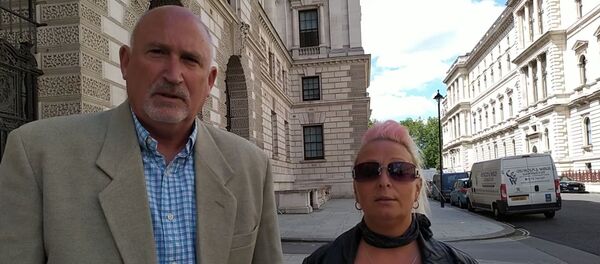 Radd Sieger and Harry Dunn's mother Radd Sieger and Harry Dunn's mother - Sputnik International