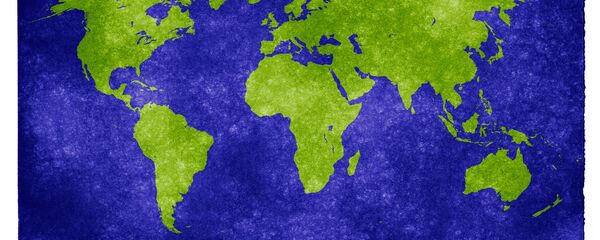 World Map Grunge Textured - Sputnik International