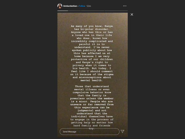 Kim Kardashian Speaks About Kanye West's 'Bi-Polar Disorder' After He Unveils His Divorce Attempts Kim Kardashian Speaks About Kanye West's 'Bi-Polar Disorder' After He Unveils His Divorce Attempts - Sputnik International