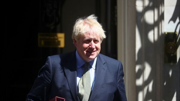 Britain's Prime Minister Boris Johnson leaves Downing Street in London - Sputnik International