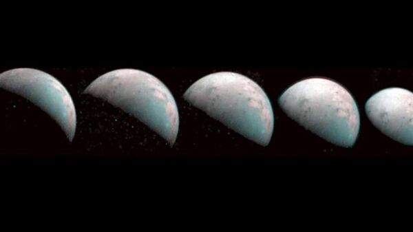 NASA Juno Images From Jovian Moon Revealed - Sputnik International