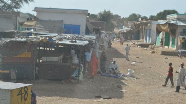 A view of El Geneina, West Darfur. - Sputnik International