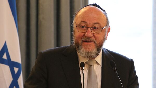 Chief Rabbi of the United Hebrew Congregations of the Commonwealth, Ephraim Mirvis - Sputnik International