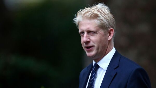  Jo Johnson, brother of Prime Minister Boris, is seen outside Downing Street in London - Sputnik International