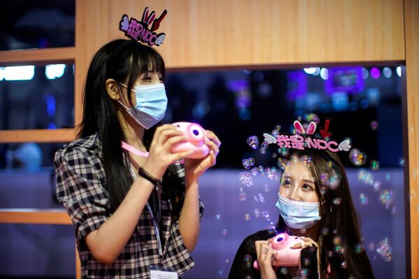 Fun Amid COVID-19 Pandemic: Cosplayers Attend Asia's Biggest Expo ChinaJoy 2020 - Sputnik International