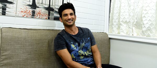 Indian Bollywood actors Sushant Singh Rajput poses inside the make-up vanity van before a promotional event for the upcoming romantic drama Hindi film 'Kedarnath' in Mumbai on November 29, 2018 Indian Bollywood actors Sushant Singh Rajput poses inside the make-up vanity van before a promotional event for the upcoming romantic drama Hindi film 'Kedarnath' in Mumbai on November 29, 2018 - Sputnik International