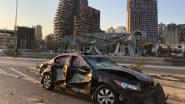 Последствия взрыва в Бейруте - Sputnik International
