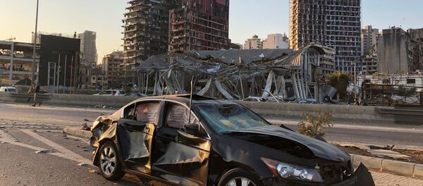 Последствия взрыва в Бейруте Последствия взрыва в Бейруте - Sputnik International