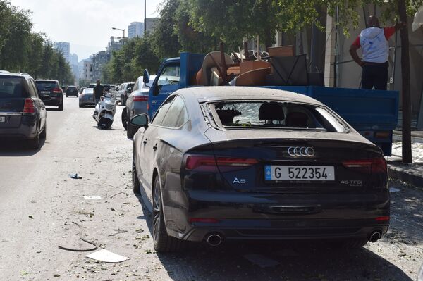 Streets of Beirut Devastated by Massive Explosion - Photos - Sputnik International