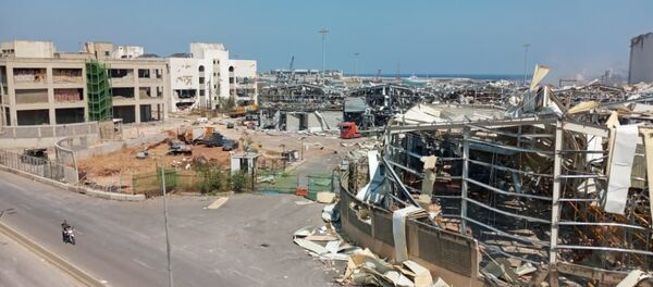 Aftermath of a massive explosion is seen in Beirut, Lebanon Aftermath of a massive explosion is seen in Beirut, Lebanon - Sputnik International