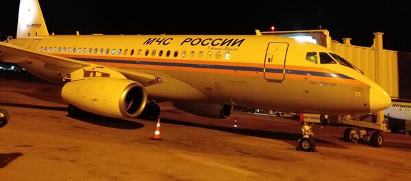 First Russian plane with humanitarian aid arrives at Beirut airport First Russian plane with humanitarian aid arrives at Beirut airport - Sputnik International