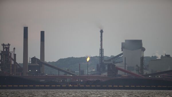 Steel mills in Hamilton, Ontario - Sputnik International