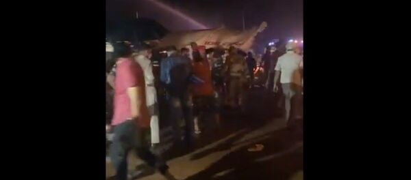 Air India Express Flight From Dubai With 191 Passengers On Board Crash Lands at Calicut Airport - Sputnik International
