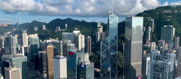 A general view of the financial Central district in Hong Kong A general view of the financial Central district in Hong Kong - Sputnik International