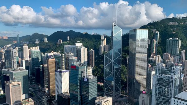 A general view of the financial Central district in Hong Kong - Sputnik International