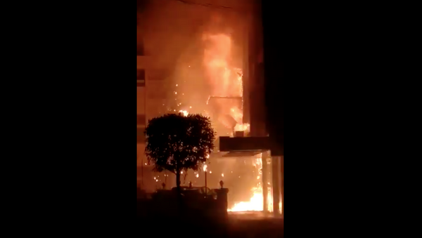 Fire Broke out at Makeshift Coronavirus Facility in India's Andhra Pradesh - Sputnik International