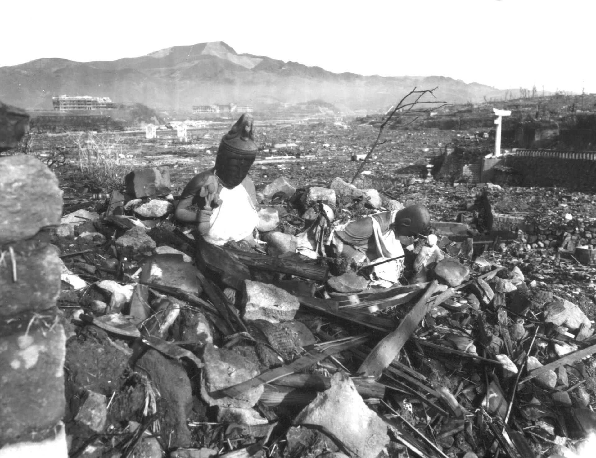 Разрушенный Нагасаки, 24 сентября 1945 год - Sputnik International, 1920, 25.10.2022
