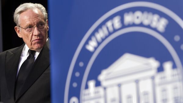Journalist Bob Woodward sits at the head table during the White House Correspondents' Dinner in Washington, Saturday, April 29, 2017 - Sputnik International