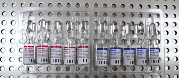 Production of Russian vaccine against COVID-19 at the pharmaceutical plant Binnopharm - Sputnik International