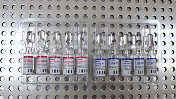 Production of Russian vaccine against COVID-19 at the pharmaceutical plant Binnopharm - Sputnik International