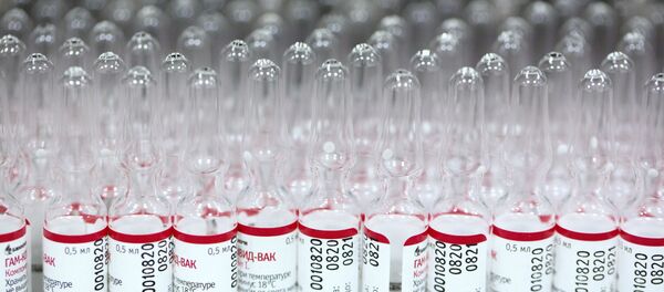 Production of Russian vaccine against COVID-19 at the pharmaceutical plant Binnopharm Production of Russian vaccine against COVID-19 at the pharmaceutical plant Binnopharm - Sputnik International