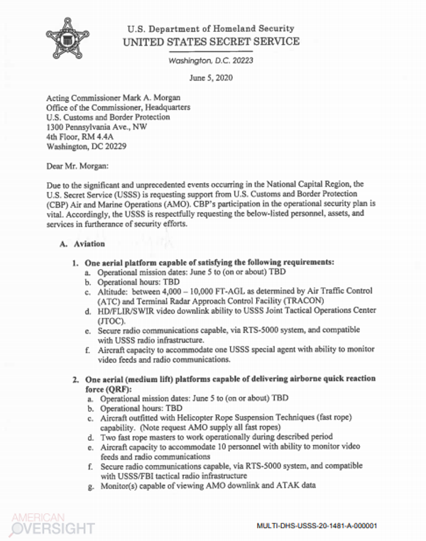 Secret Service Sought Spy Plane, Commando Team to Defend White House Amid May Protests Secret Service Sought Spy Plane, Commando Team to Defend White House Amid May Protests - Sputnik International