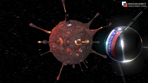 Sputnik V versus the coronavirus in promotional clip by RDIF. - Sputnik International