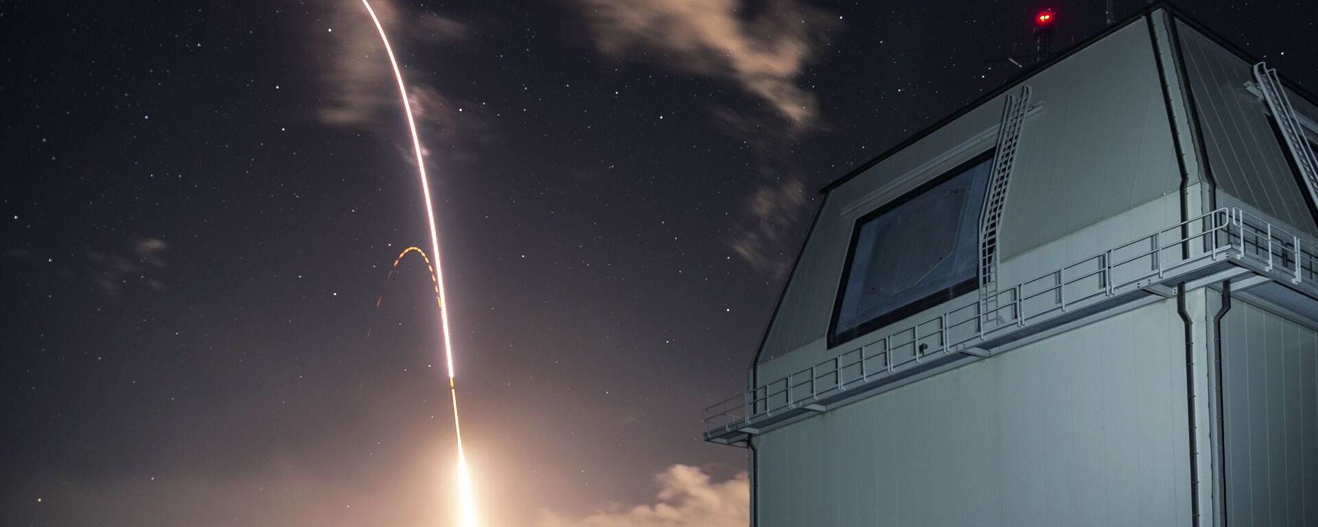 This December 10, 2018, file photo provided by the US Missile Defense Agency (MDA) shows the launch of the military's land-based Aegis missile defense testing system, that later intercepted an intermediate range ballistic missile, from the Pacific Missile Range Facility on the island of Kauai in Hawaii. - Sputnik International, 1920, 06.03.2023