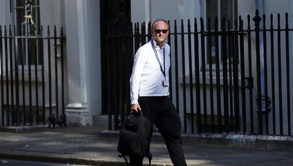 Dominic Cummings, special advisor for Britain's Prime Minister Boris Johnson, arrives for a cabinet meeting, the first since mid-March because of the coronavirus disease (COVID-19) pandemic, at Downing Street in London, Britain, July 21, 2020 - Sputnik International