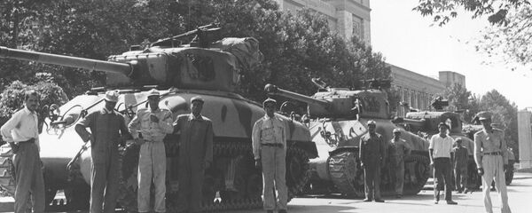 An attempted coup in 1953, backed by Britain, in support of Mohammad Reza Shah Pahlavi An attempted coup in 1953, backed by Britain, in support of Mohammad Reza Shah Pahlavi - Sputnik International