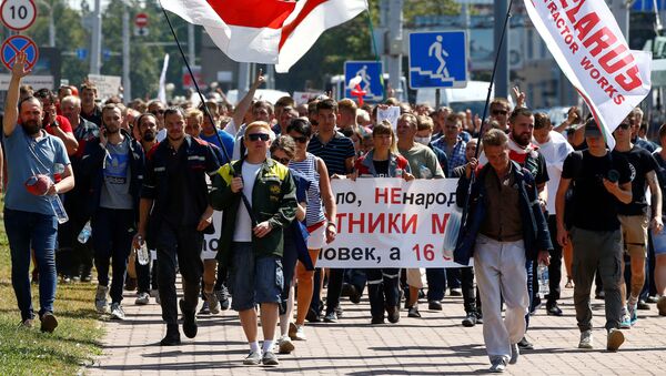 Opposition demonstration in Minsk - Sputnik International